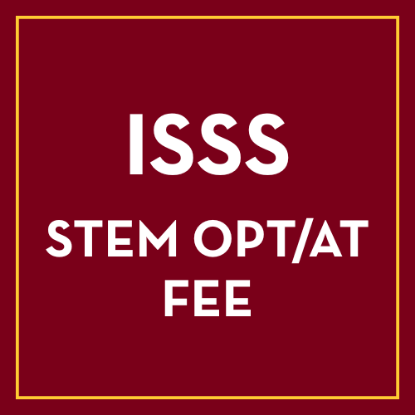 Picture of ISSS STEM OPT/AT  Fee